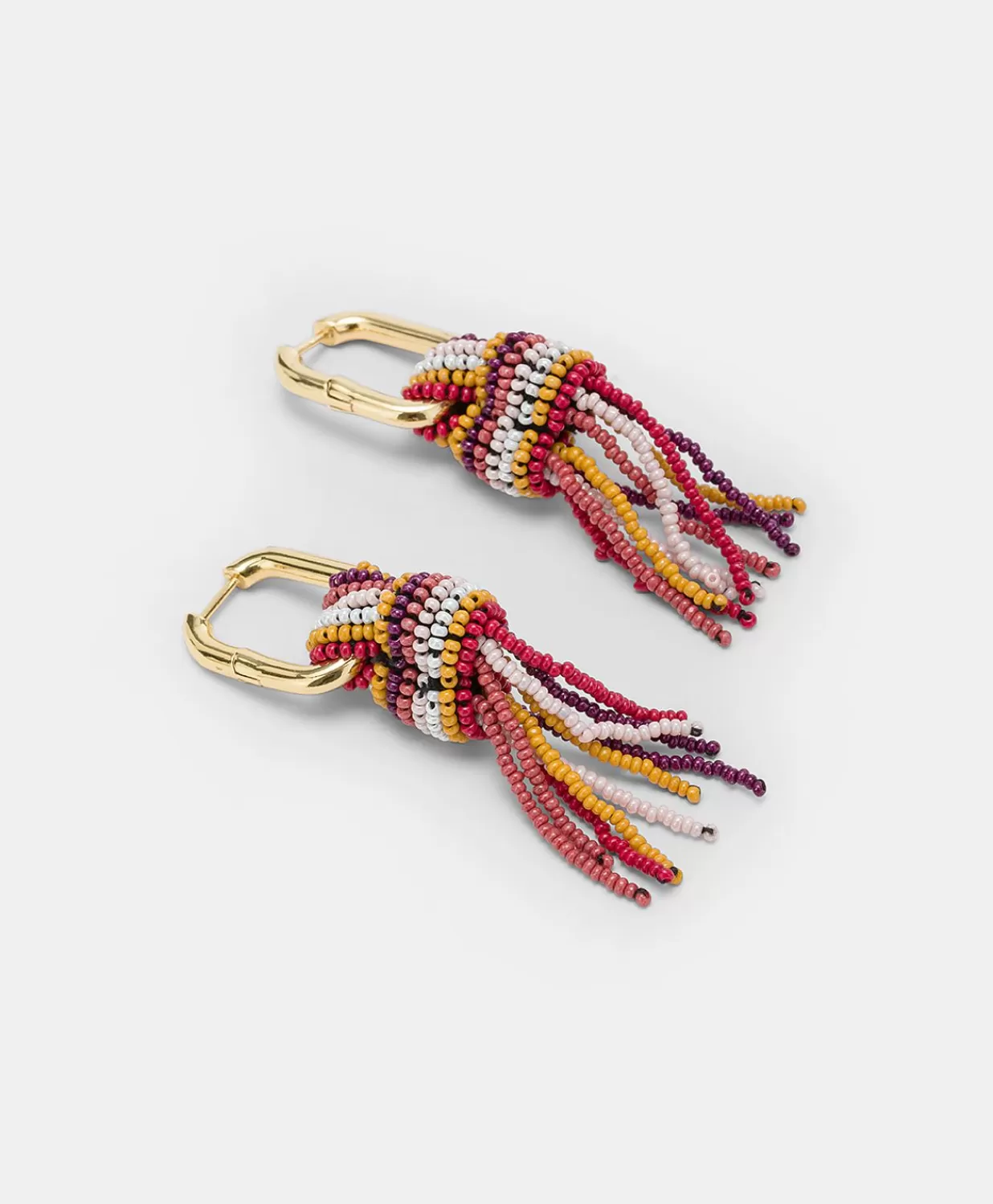 Momoni Bijoux>Boucles D'Oreilles Avec Perles Zimmari - Multicolore Brule