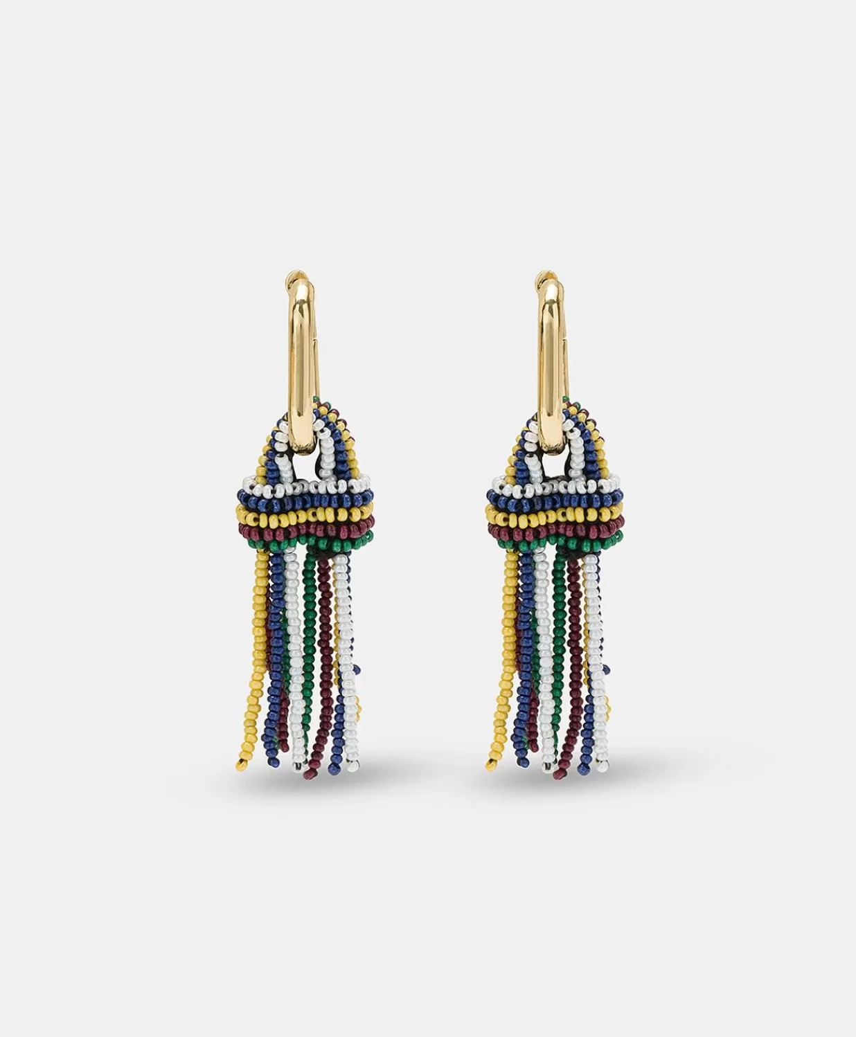 Momoni Bijoux>Boucles D'Oreilles Zimmari Avec Perles - Vert Multicolore