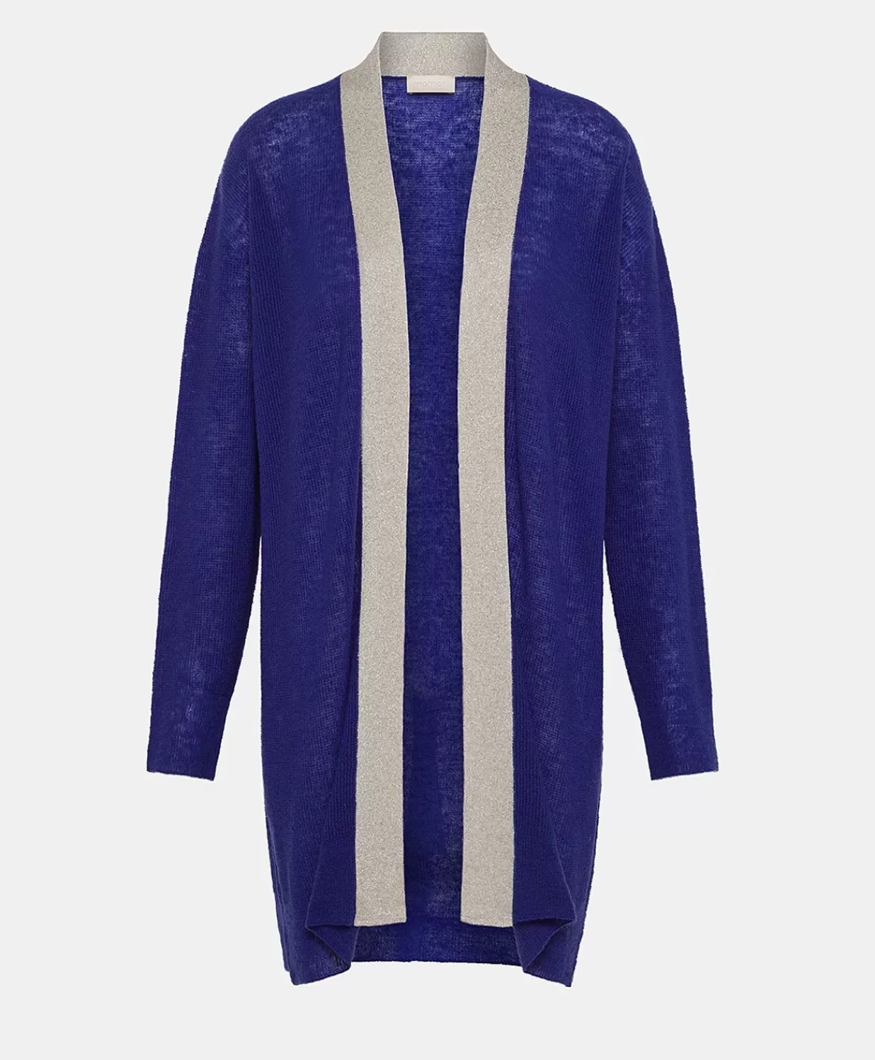 Momoni Tricots>Cardigan Flossy Perle Details Lurex - Bluette