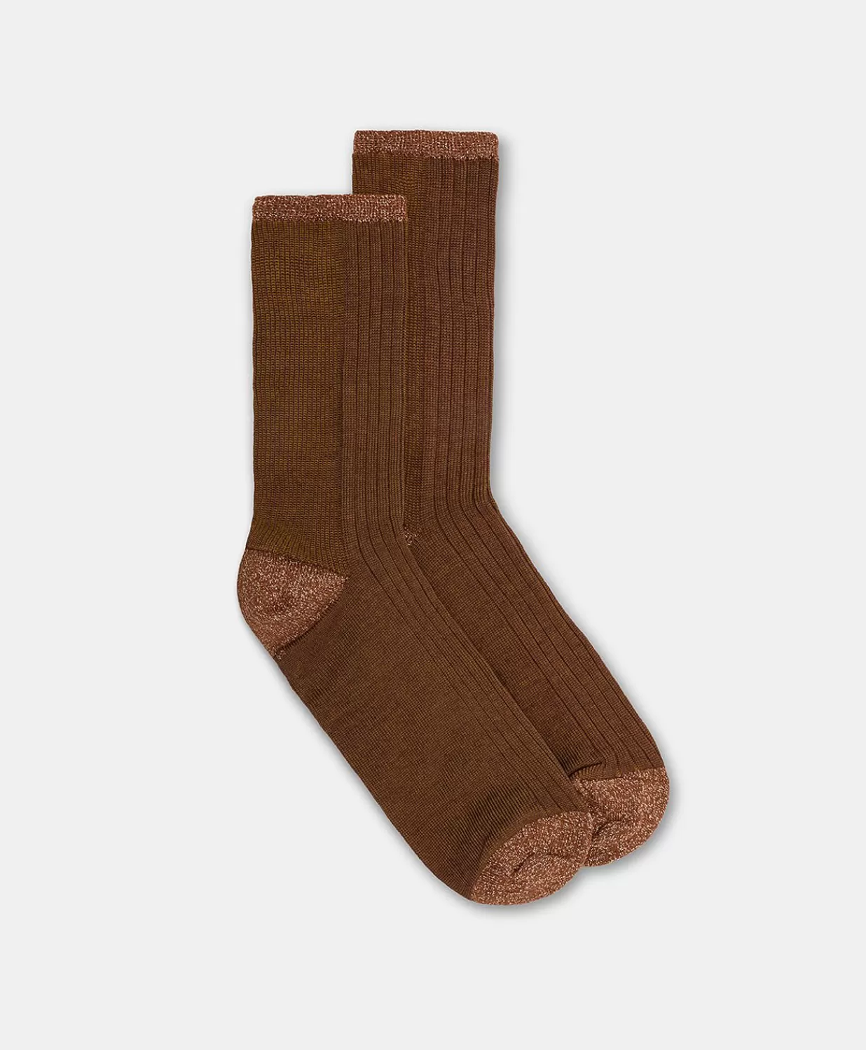 Momoni Chaussettes>Chaussettes Costa Flamenco De Vanise - Marron