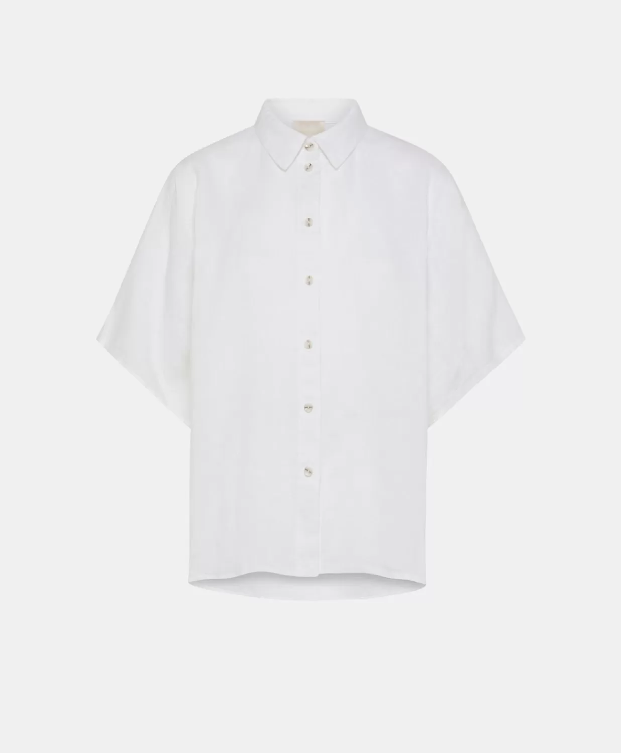 Momoni Chemisiers Et Chemises>Chemise En Lin Elafonissi - Blanc Optique