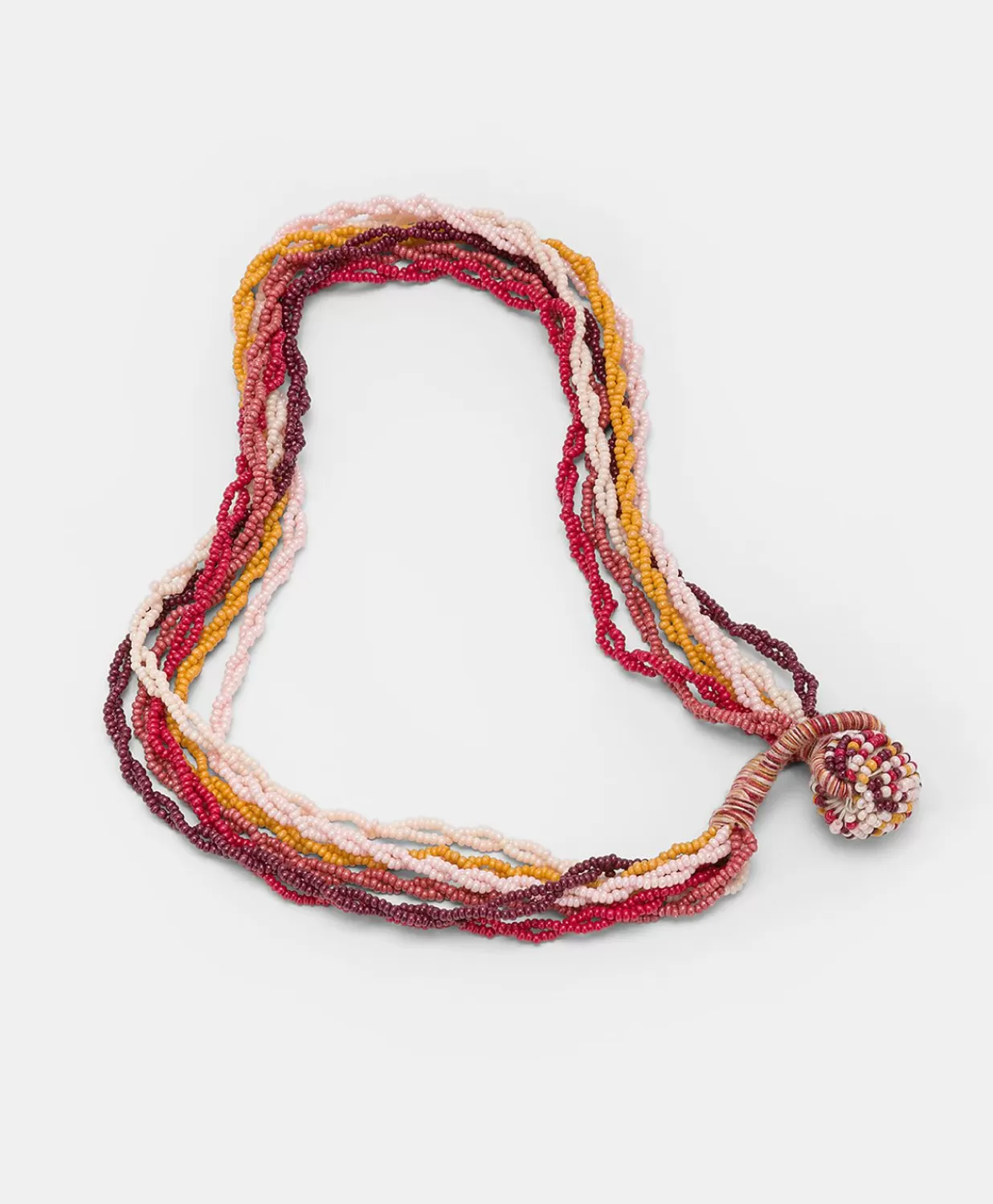 Momoni Bijoux>Collier Rubiela Avec Perles - Brule/Multicolore