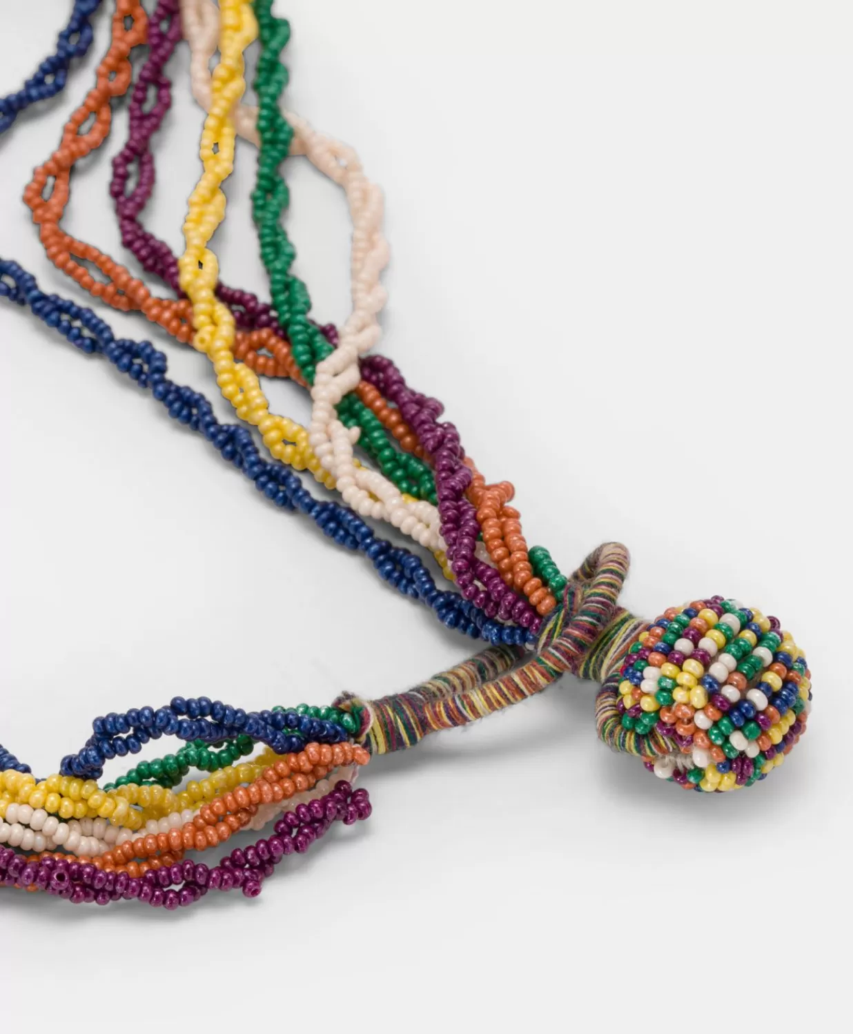 Momoni Bijoux>Collier Rubiela Avec Perles - Vert/Multicolore