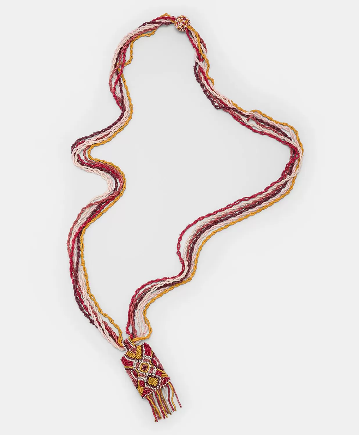 Momoni Bijoux>Collier Vidrier Avec Perles - Brule/Multicolore