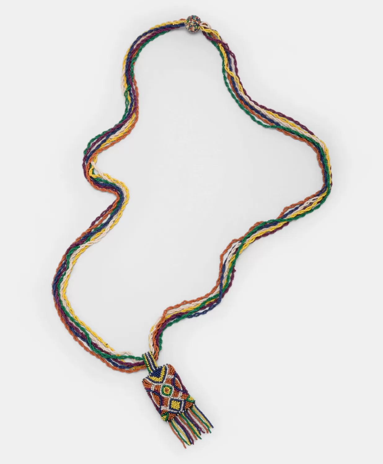 Momoni Bijoux>Collier Vidrier Avec Perles - Vert/Multicolore