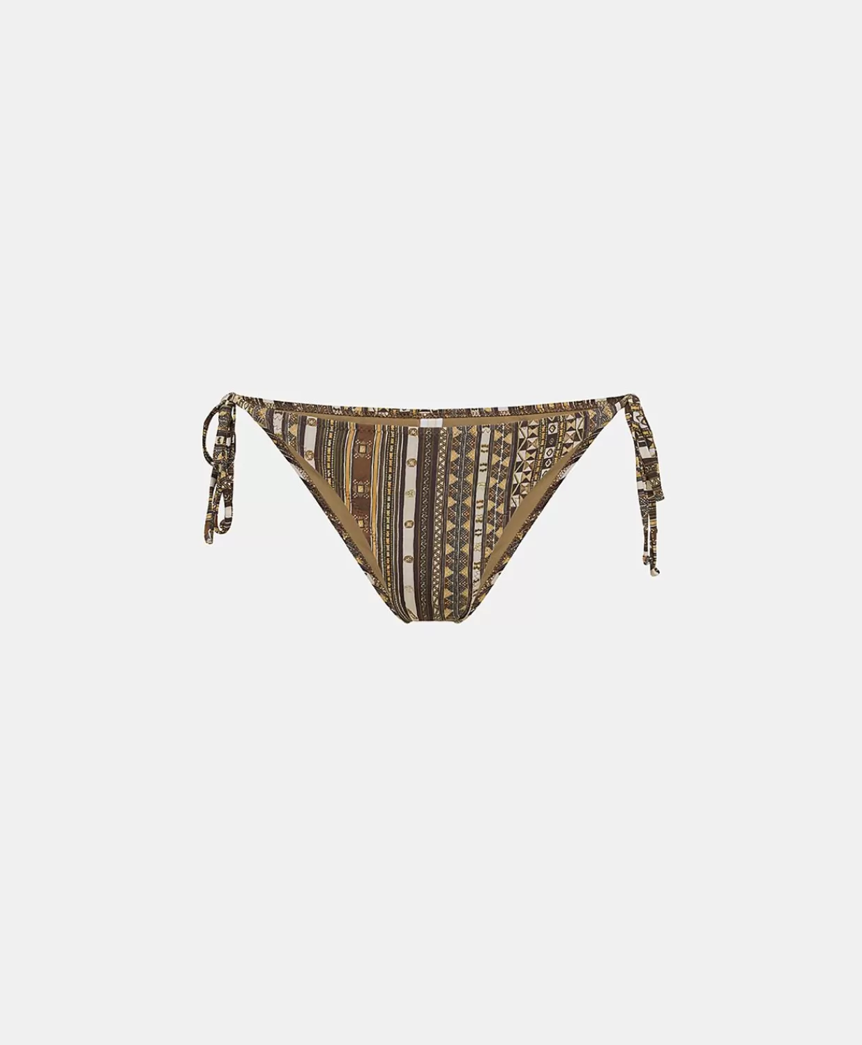 Momoni Maillots De Bain>Costume Slip Malene - Noir Multicolore