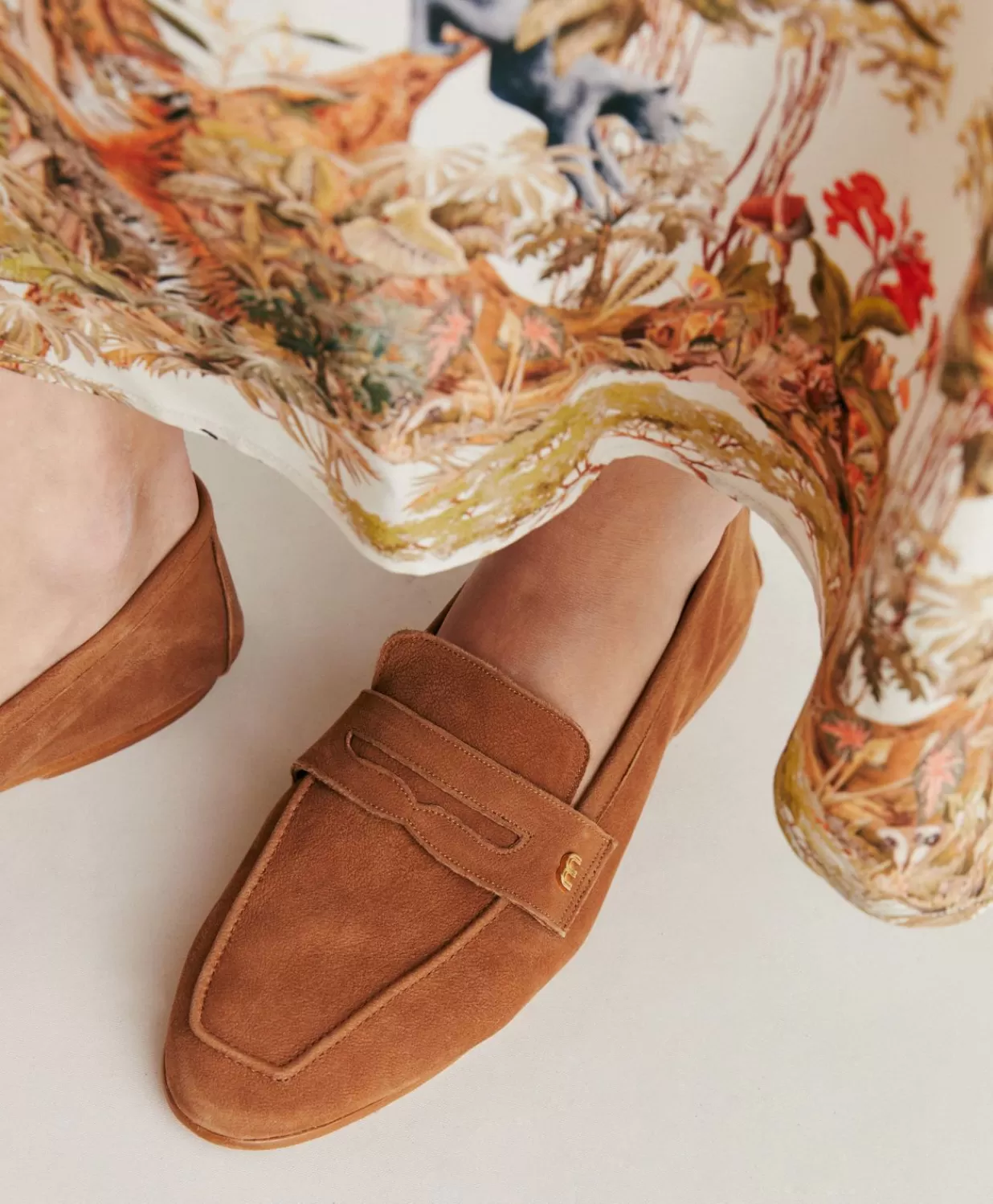 Momoni Chaussures>Mocassins En Cuir Moresca - Tan