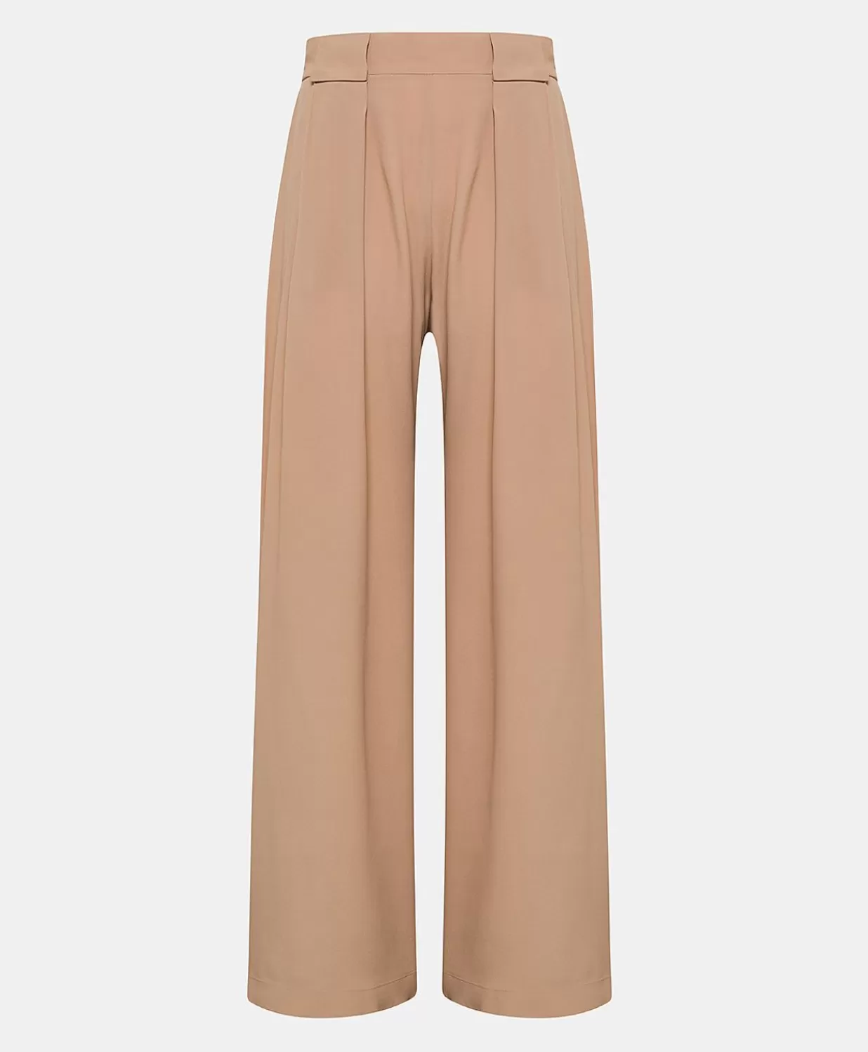 Momoni Pantalons Et Shorts>Pantalon En Acetate De Soie Aspen - Nude