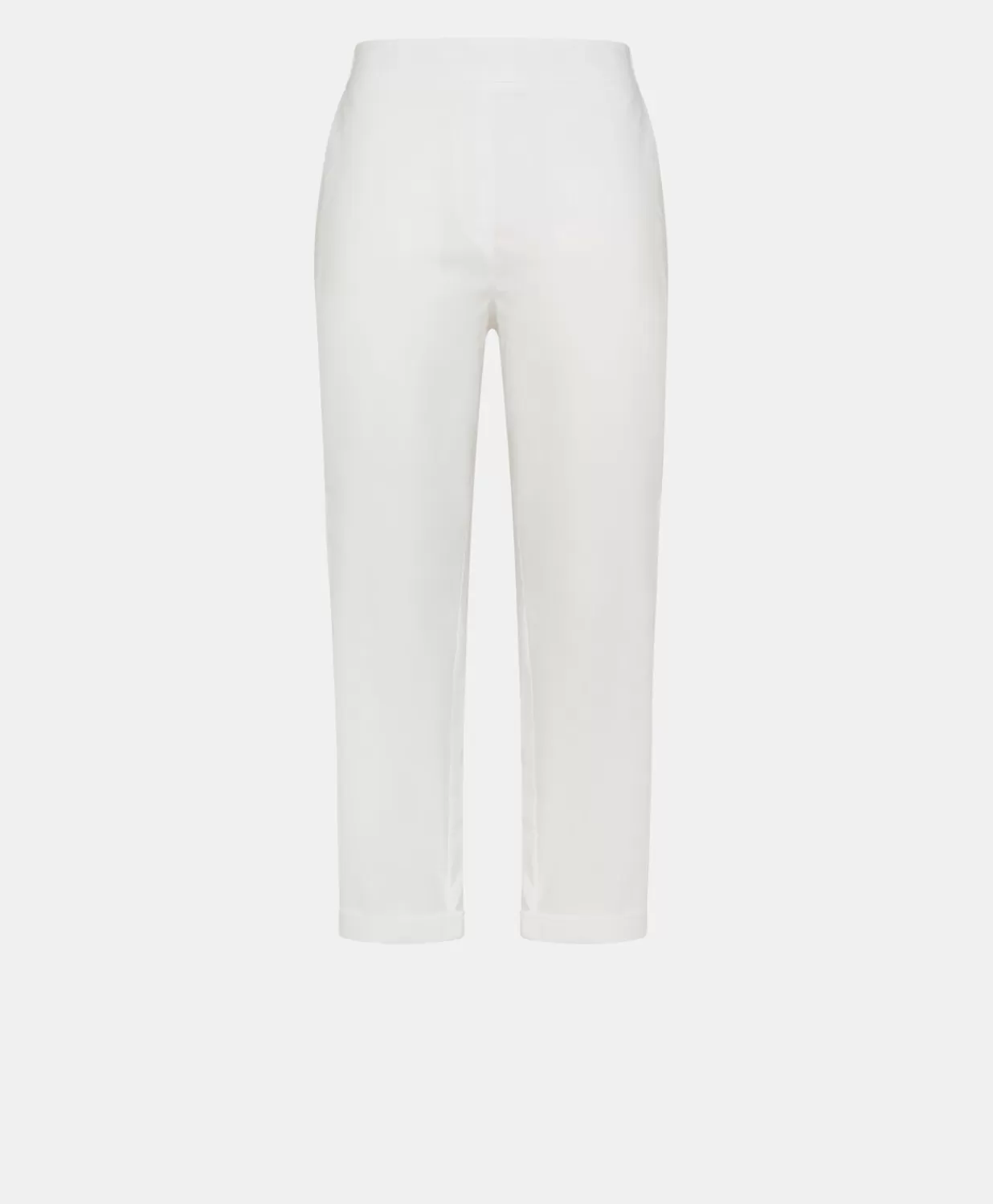 Momoni Pantalons Et Shorts>Pantalon Idaho En Popeline - Blanc Optique