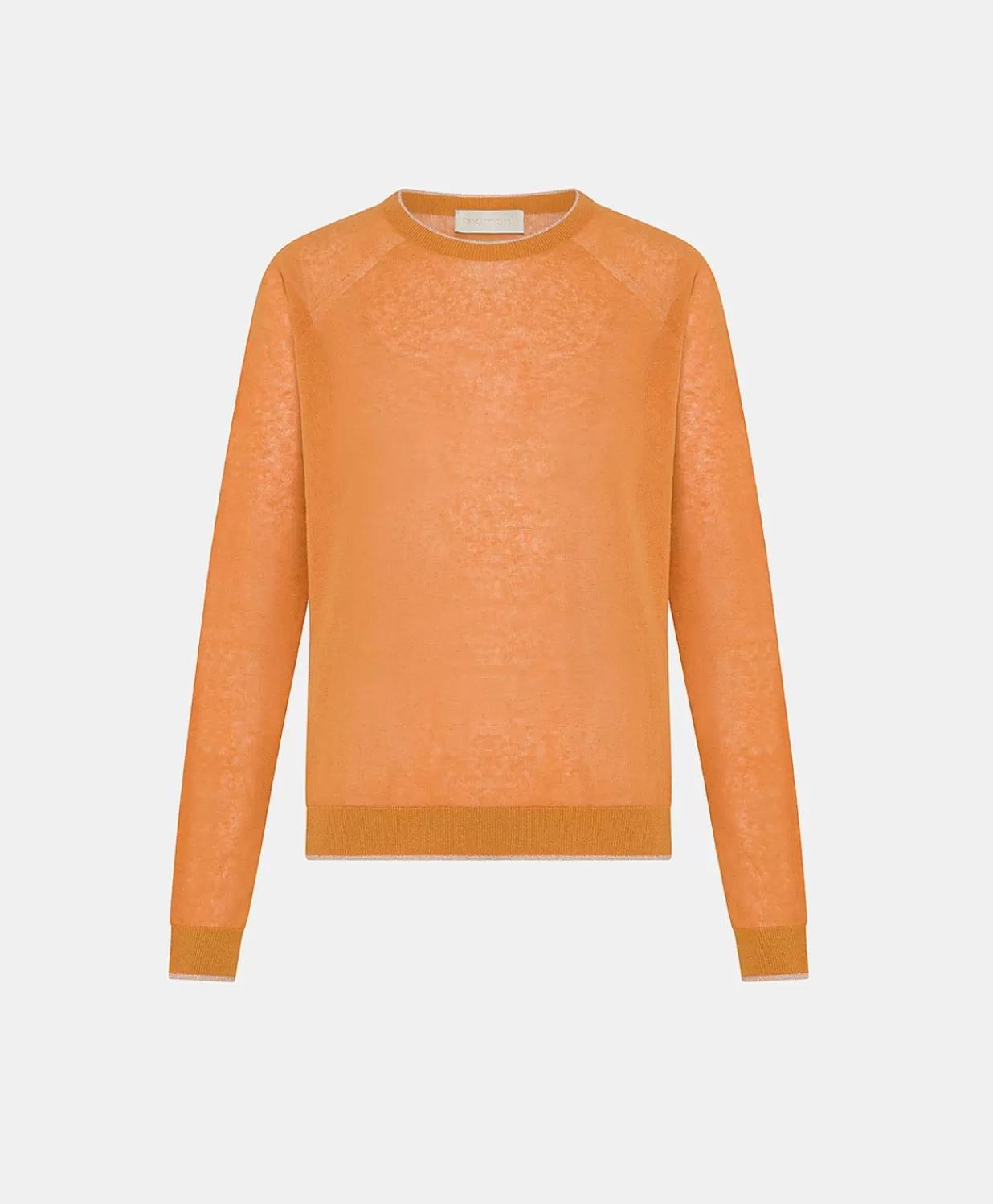 Momoni Tricots>Pull En Lin Rio - Orange