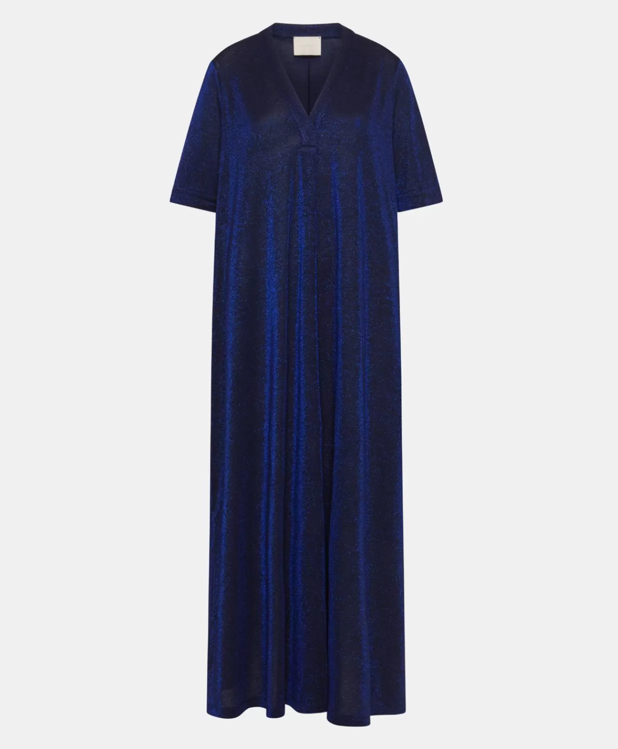 Momoni Vêtements>Robe Altamura En Jersey Lurex - Bluette