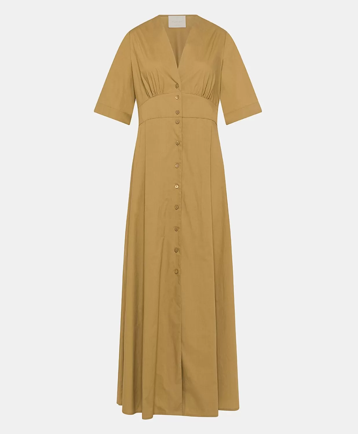 Momoni Vêtements>Robe En Popeline Martinella - Sable