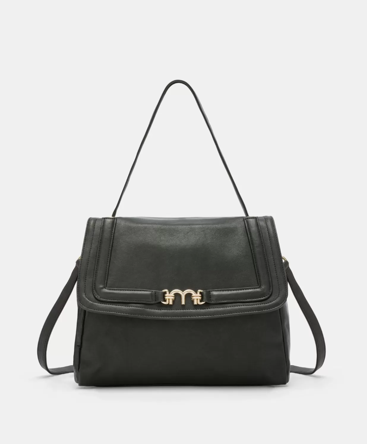 Momoni Sacs Et Pochettes>Sac Flore En Cuir - Noir