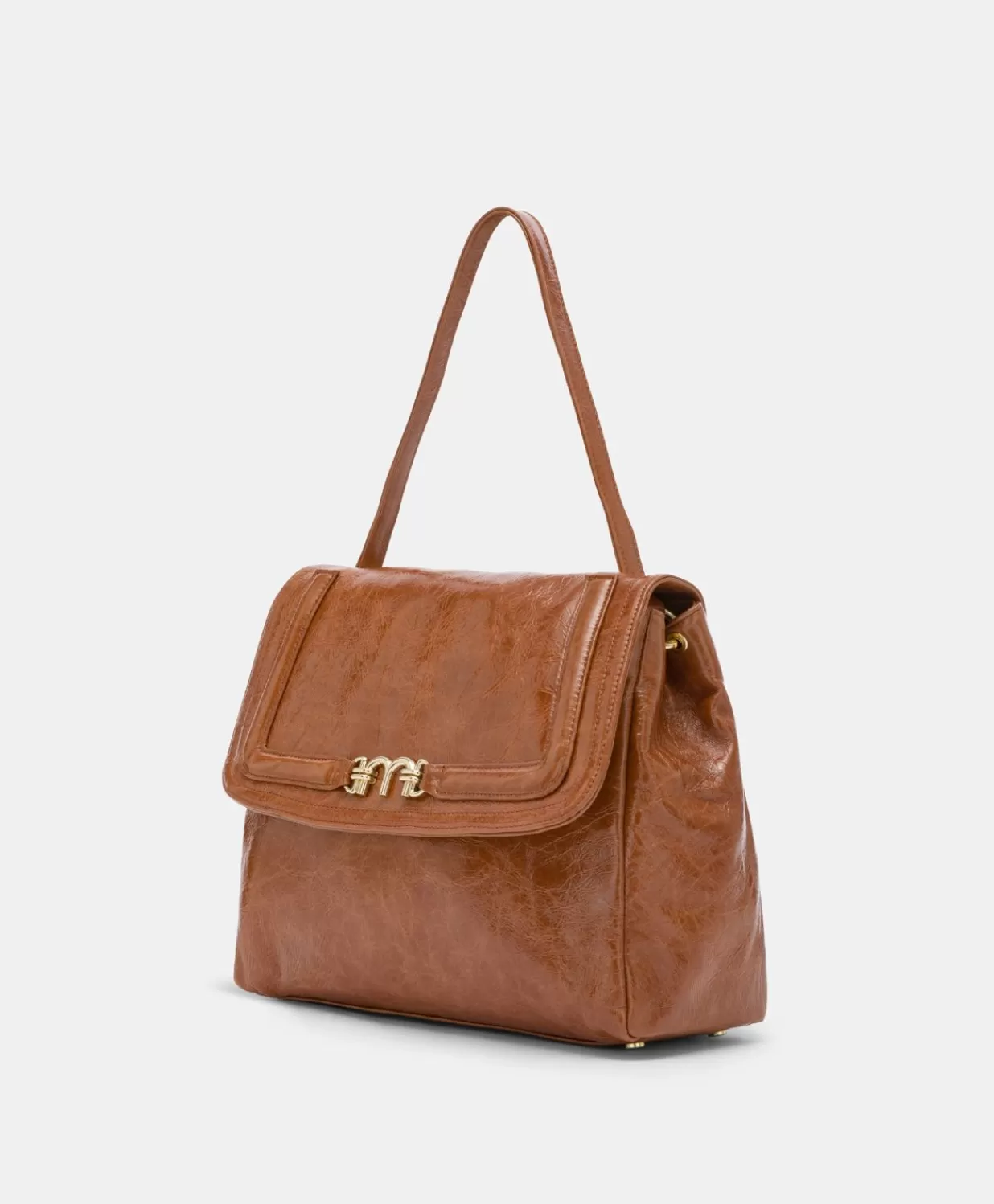 Momoni Sacs Et Pochettes>Sac Flore Naplack En Cuir - Brule