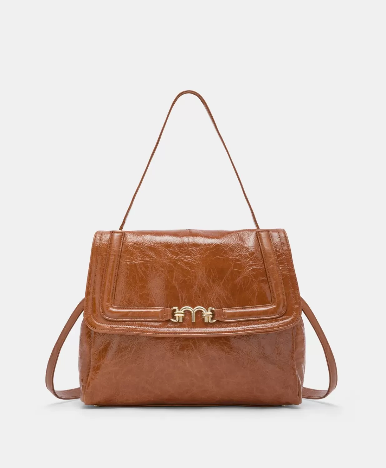 Momoni Sacs Et Pochettes>Sac Flore Naplack En Cuir - Brule