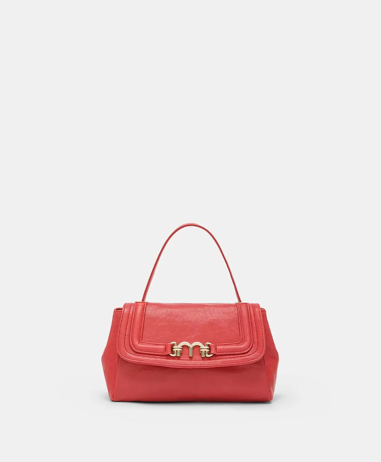 Momoni Sacs Et Pochettes>Sac Petit Flore En Cuir - Rouge