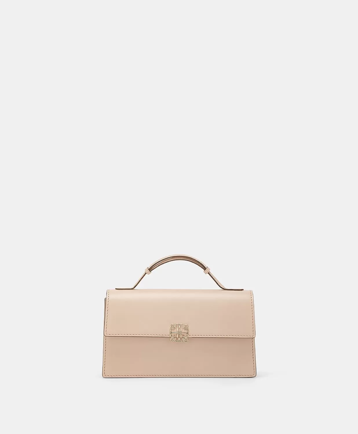 Momoni Costumes Et Costumes>Sac Porte Epaule Sophie En Cuir Nappa - Poudre