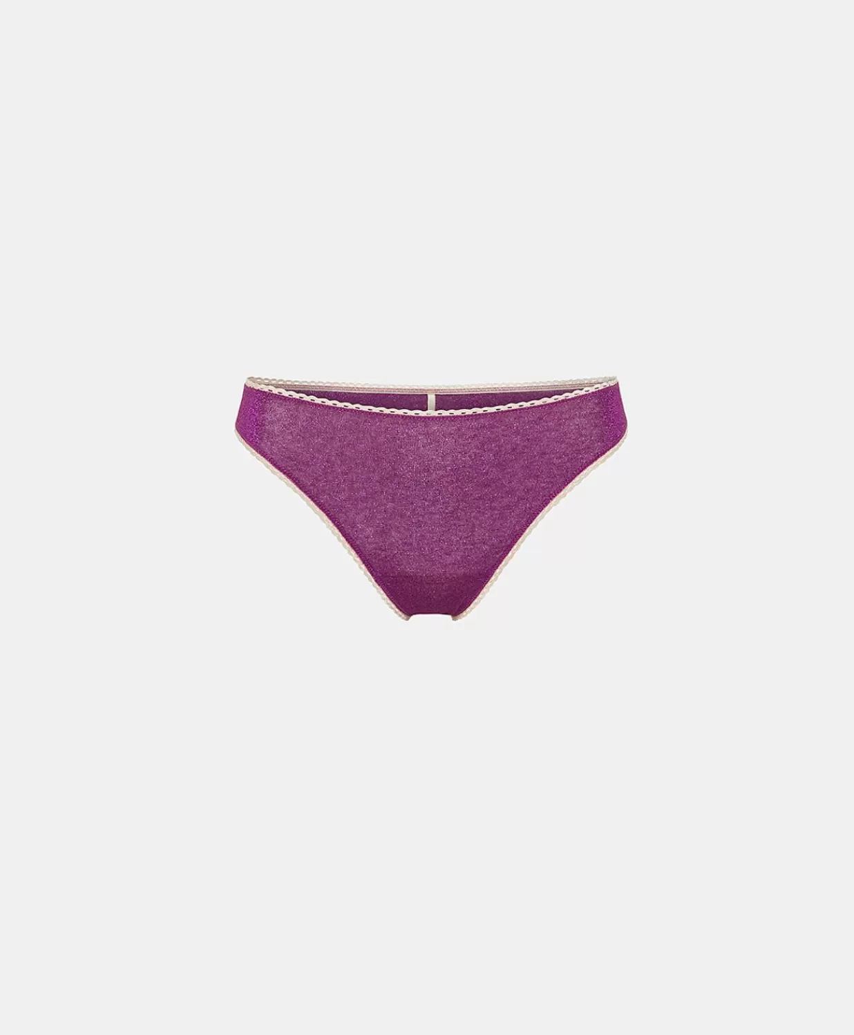 Momoni Slips>Slip Arca En Jersey Lurex - Cyclamen