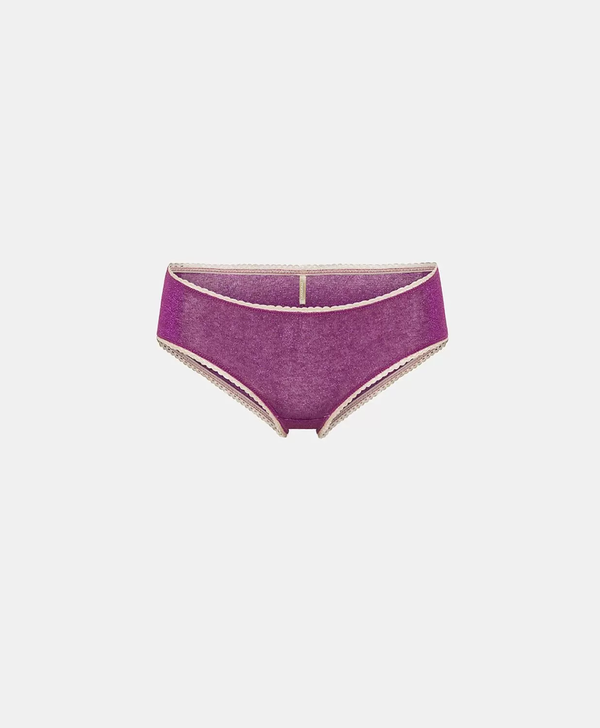 Momoni Slips>Slip Hamac En Jersey Lurex - Cyclamen