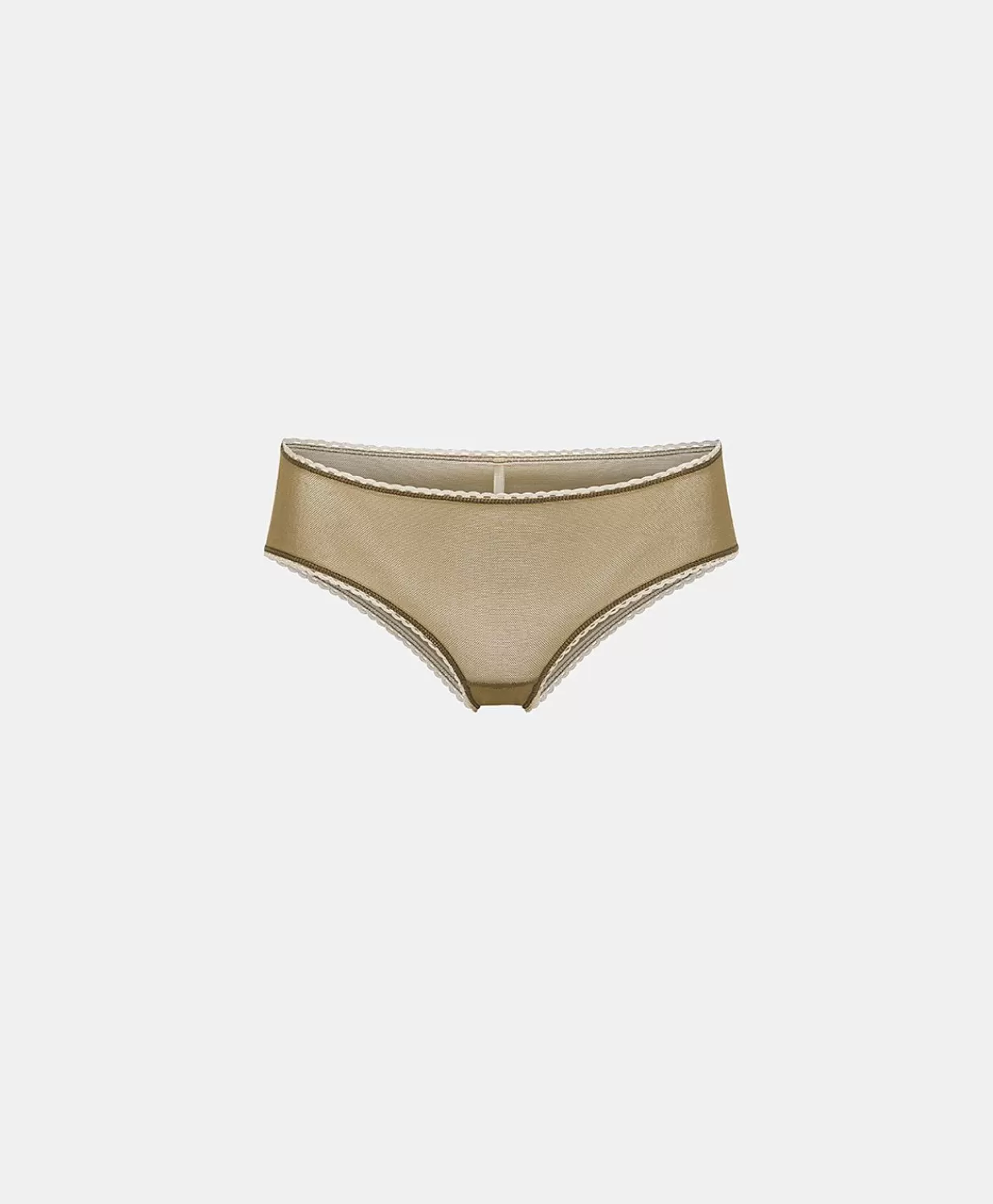 Momoni Slips>Slip Hamac En Tulle - Olive