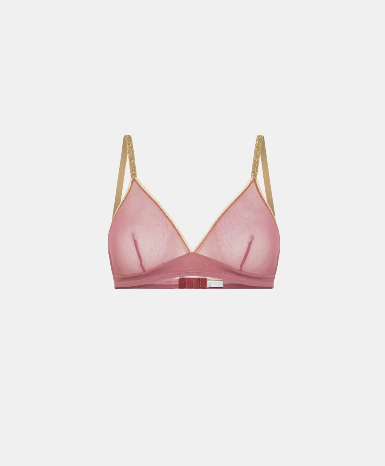 Momoni Bras>Soutien-Gorge Tutu En Tulle - Rose Antique